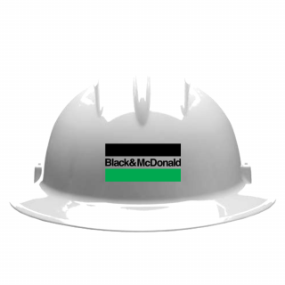 Black & McDonald Hard Hat 